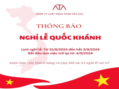 VIETNAM’S NATIONAL DAY HOLIDAY 2/9/2024 ANNOUNCEMENT