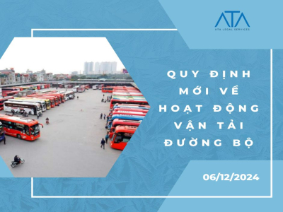 THÔNG TƯ 36/2024/TT-BGTVT: QUY ĐỊNH MỚI VỀ HOẠT ĐỘNG VẬN TẢI ĐƯỜNG BỘ