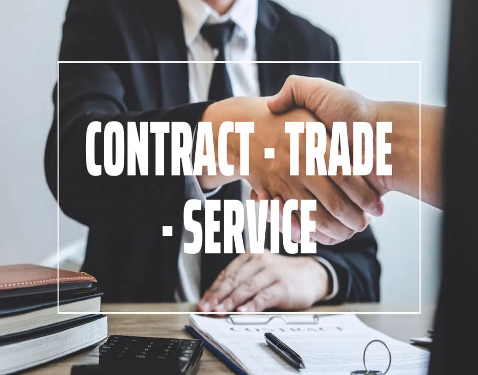 CONTRACT - TRADE - SERVICE