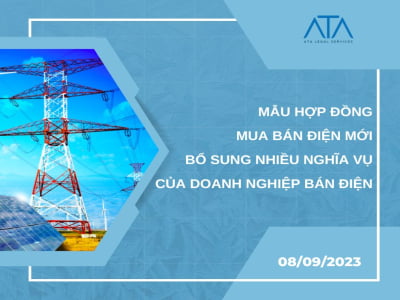 MẪU HỢP ĐỒNG MUA BÁN ĐIỆN MỚI BỔ SUNG NHIỀU NGHĨA VỤ CỦA DOANH NGHIỆP BÁN ĐIỆN 