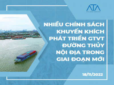 NHIỀU CHÍNH SÁCH KHUYẾN KHÍCH PHÁT TRIỂN GIAO THÔNG VẬN TẢI ĐƯỜNG THỦY NỘI ĐỊA TRONG GIAI ĐOẠN MỚI